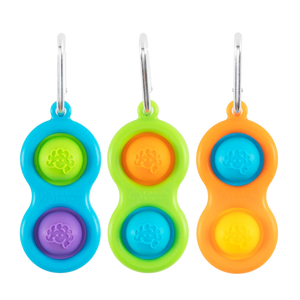 Fat Brain Toys Simpl Dimpl | Bubble Pop Silicone Fidget Toy
