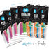 Slide n' Dry Pegless Clothesline | Ultimate Camping Clothesline Rainbow