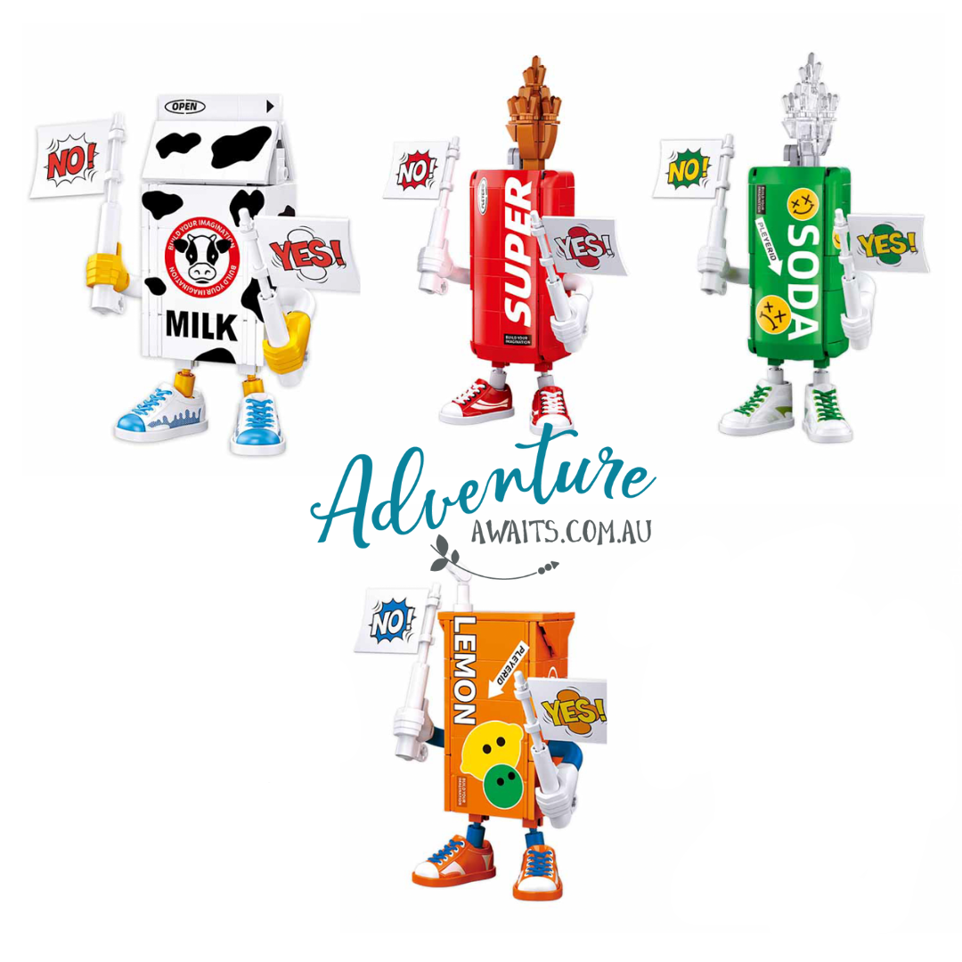 Sluban Bricks - Beverage Man Pleyerid Series