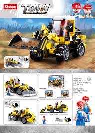 Sluban Bricks | Town Dozer/Plow B0803