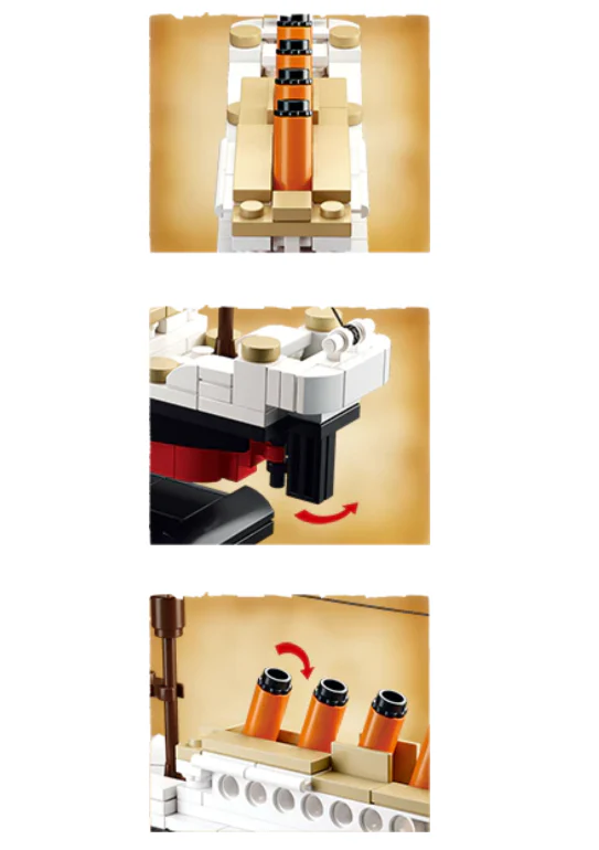 Sluban Bricks | Titanic 194pc B0576