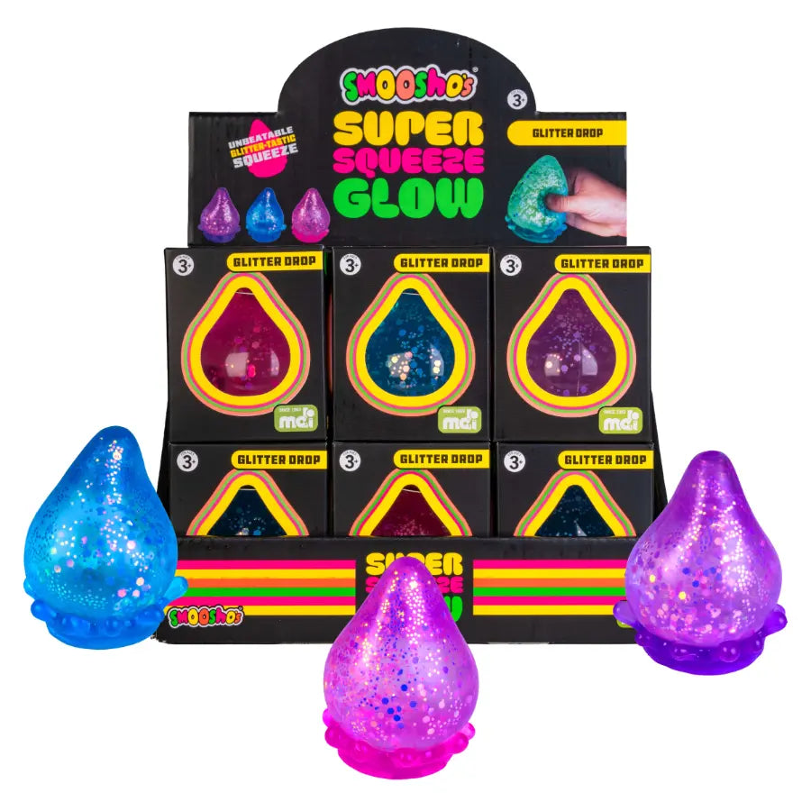 Smooshos | Super Squeeze Glow Glitter Drop