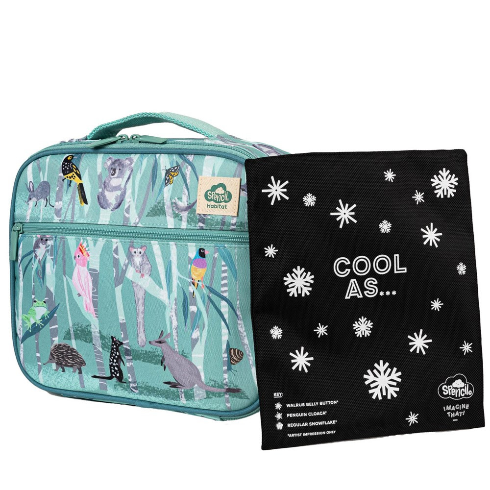 Spencil Big Cooler Lunch Bags and Chill Pack 