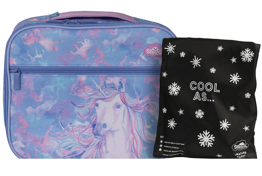 Spencil Big Cooler Lunch Bags and Chill Pack 