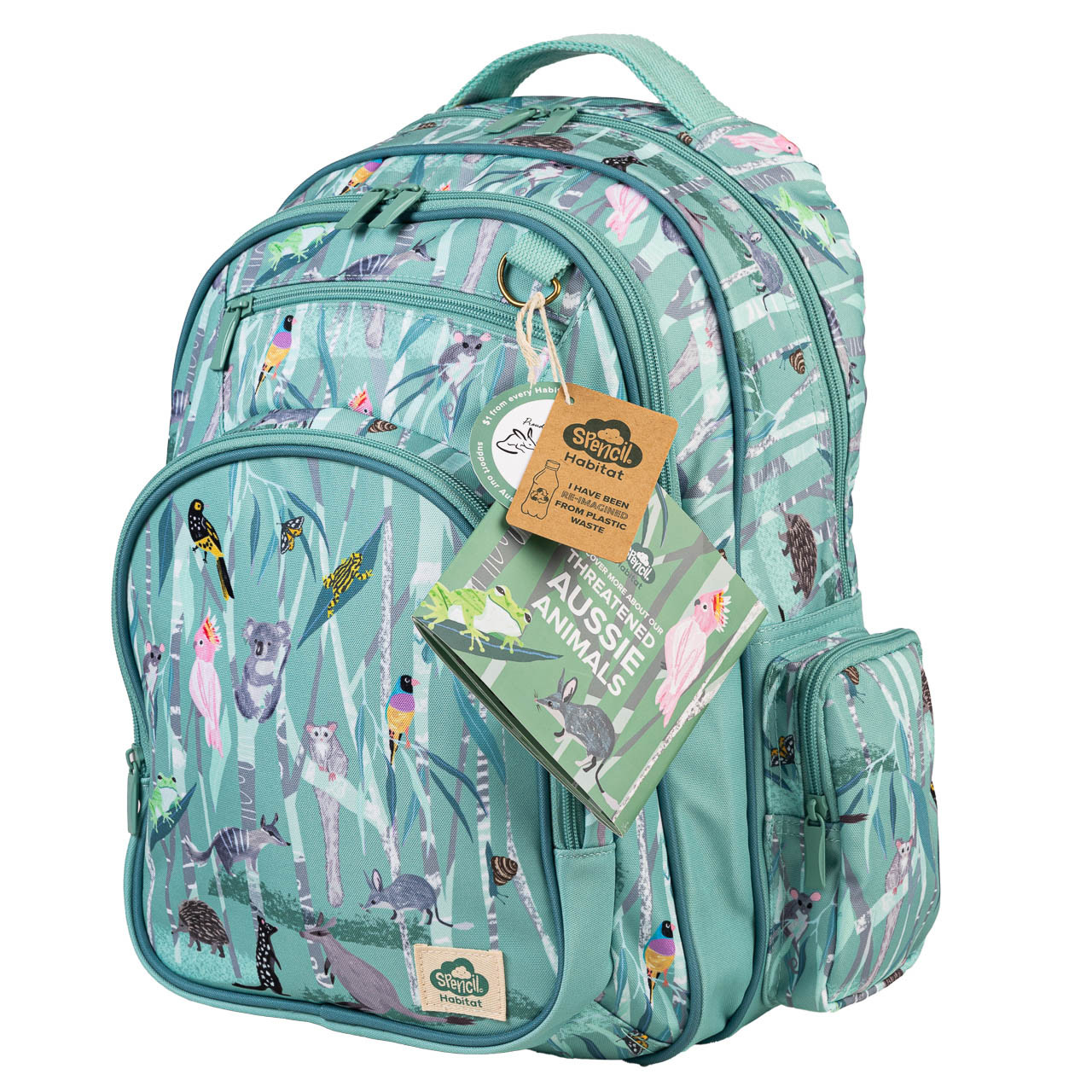 Spencil Big Backpack Habitat Threatened Aussies