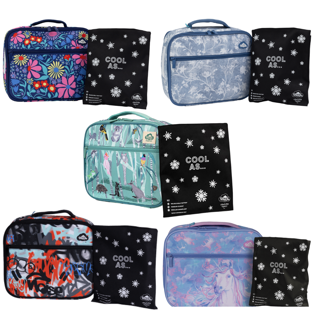 Spencil Big Cooler Lunch Bags and Chill Pack 