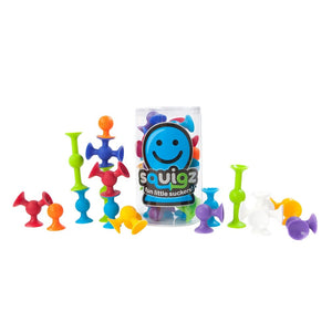 Fat Brain Toys Squigz | Fun Little Suckers 24 pack