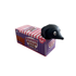 Stretchy Sausage Dog toy in box with black dachshund head peeking out, fun stretchable sensory toy for kids play at home or travel Adventure Awaits