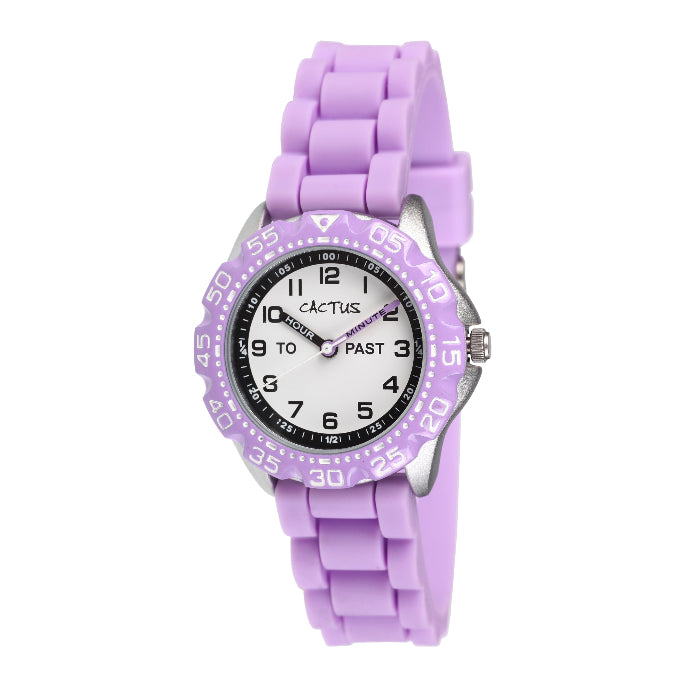 front of lavender cactus supreme watch on white background