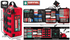 Red Survival Family First Aid kit size guide showing 1.6kg weight, dimensions and open layout — Adventure Awaits