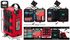 Red Survival Handy First Aid kit size guide showing open layout, dimensions and features — Adventure Awaits