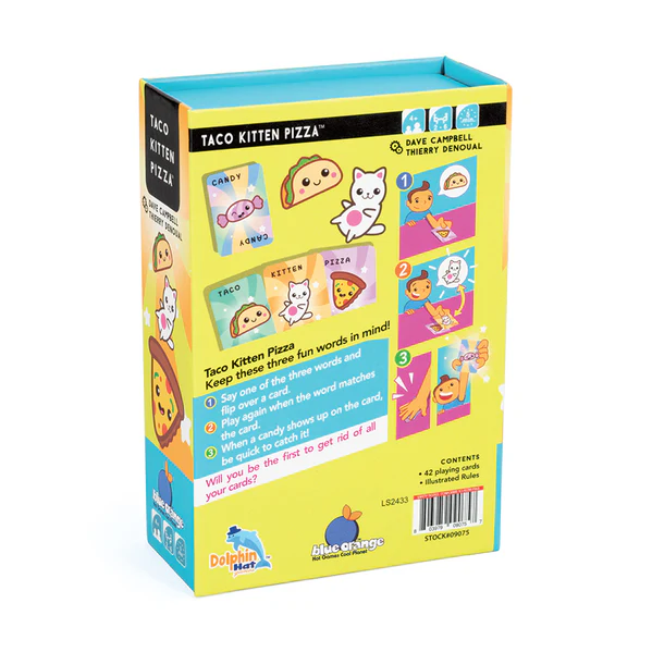 Taco Kitten Pizza Card Game