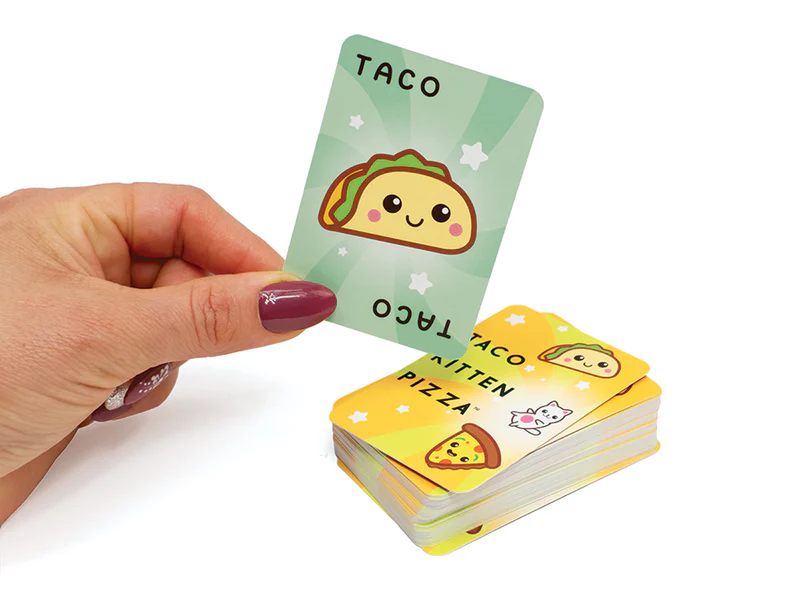 Taco Kitten Pizza Card Game