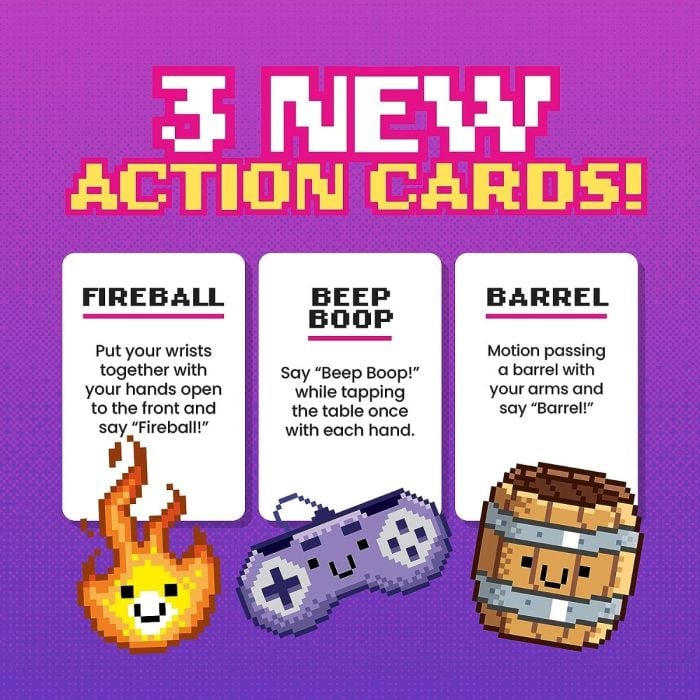 Taco cat goat cheese pizza card game 8 bit edition