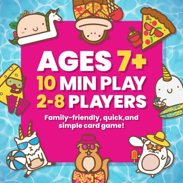 Taco Cat Goat Cheese Pizza Poolside Card Game