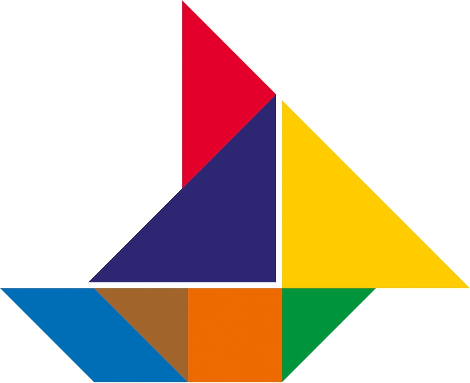 Tangram for Kids in a Tin