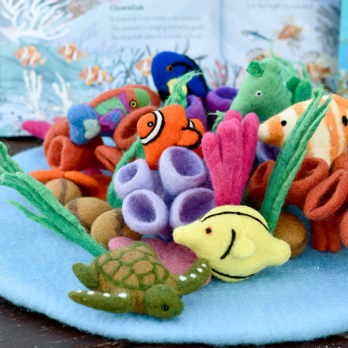 Tara Treasures | Coral Reef Play Mat Playscape
