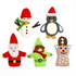 Tara Treasures | Felt Finger Puppet Set Christmas Santa