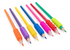 Textured pencil grips set of 28 by sensory sprouts