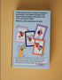 Back of The Golden Sausage card game box with family game details, sample cards and charity message — Adventure Awaits