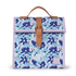 The Somewhere Co. Lunch Satchel w/ Shoulder Strap | Blue Meadow