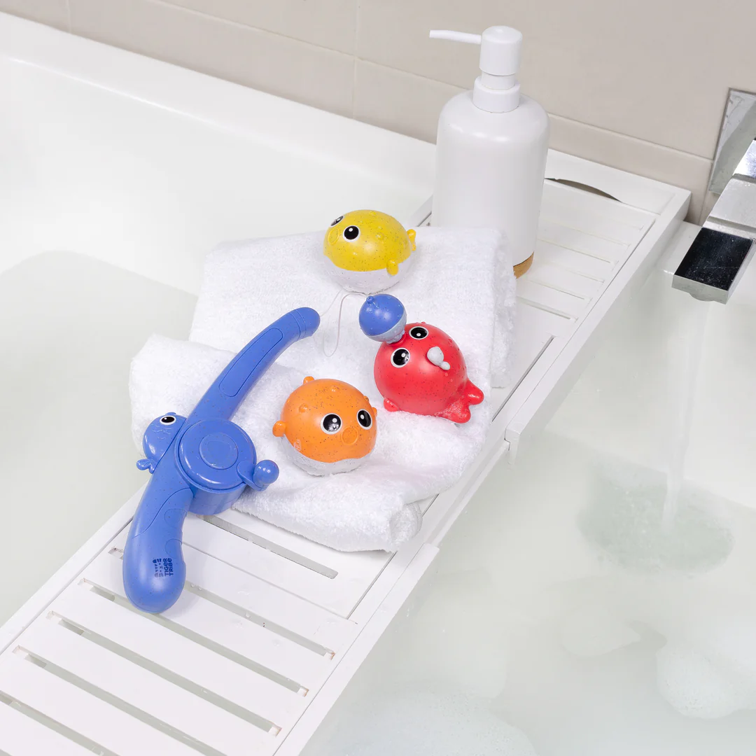 Tiger Tribe Catch and Splash Bath Fishing Game