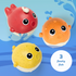 Tiger Tribe Catch and Splash Bath Fishing Game