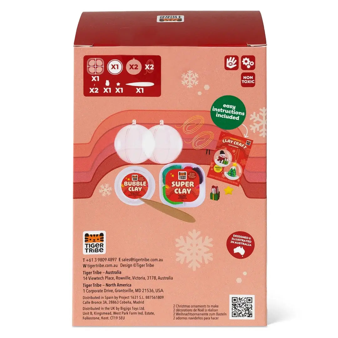 Tiger Tribe | Clay Craft Christmas Ornament Kit