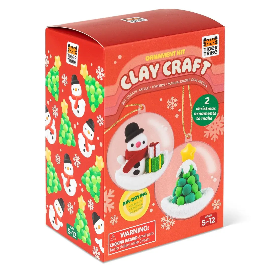 Tiger Tribe | Clay Craft Christmas Ornament Kit