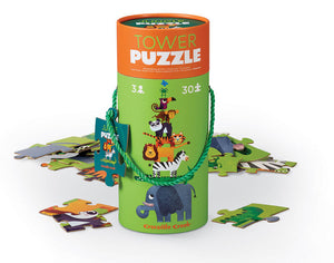 Tiger Tribe | Tower Puzzle Jungle 30pc