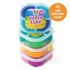 Tubs of air drying clay