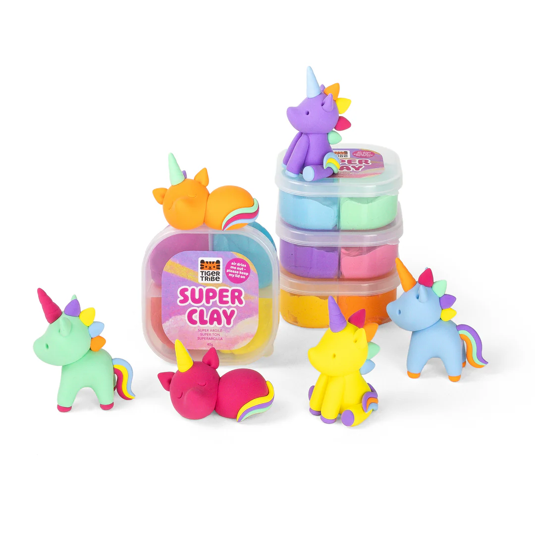 Tiger Tribe Claytopia Unicorn World