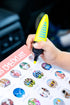 Packing check list on the kids travel journal 