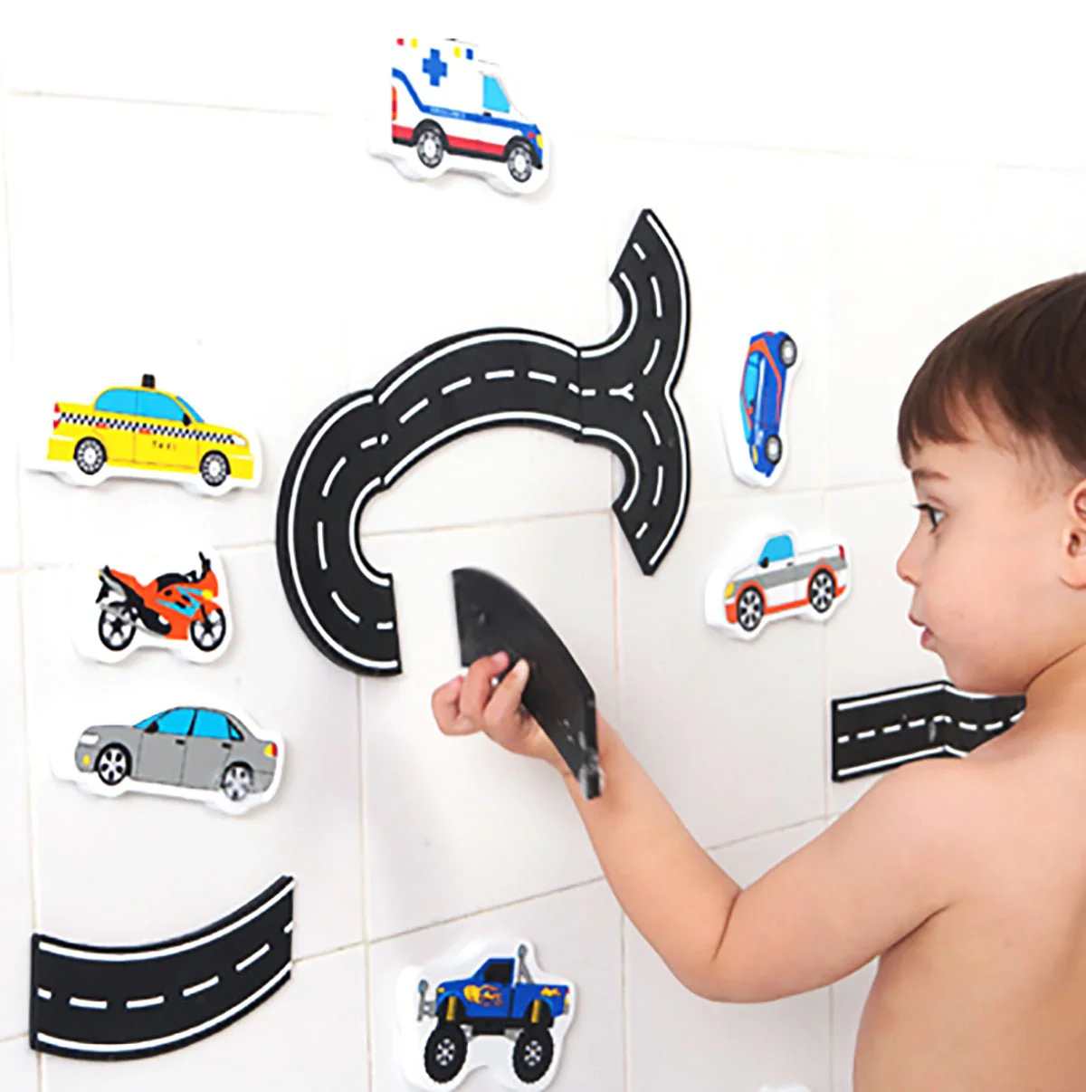Tub Fun | Traffic Fun Bath Stickers