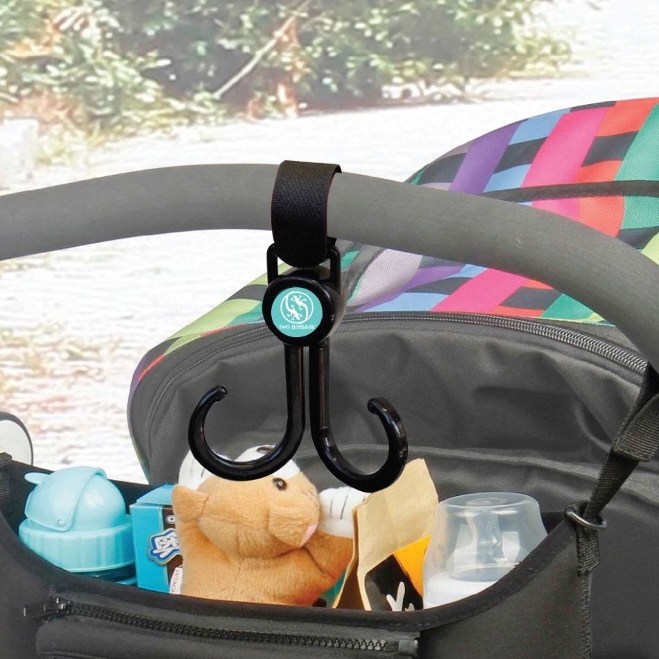 Two Nomads - Sherpa Hooks (Set of 2) on pram handle 
