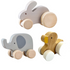 Wooden Animal Car