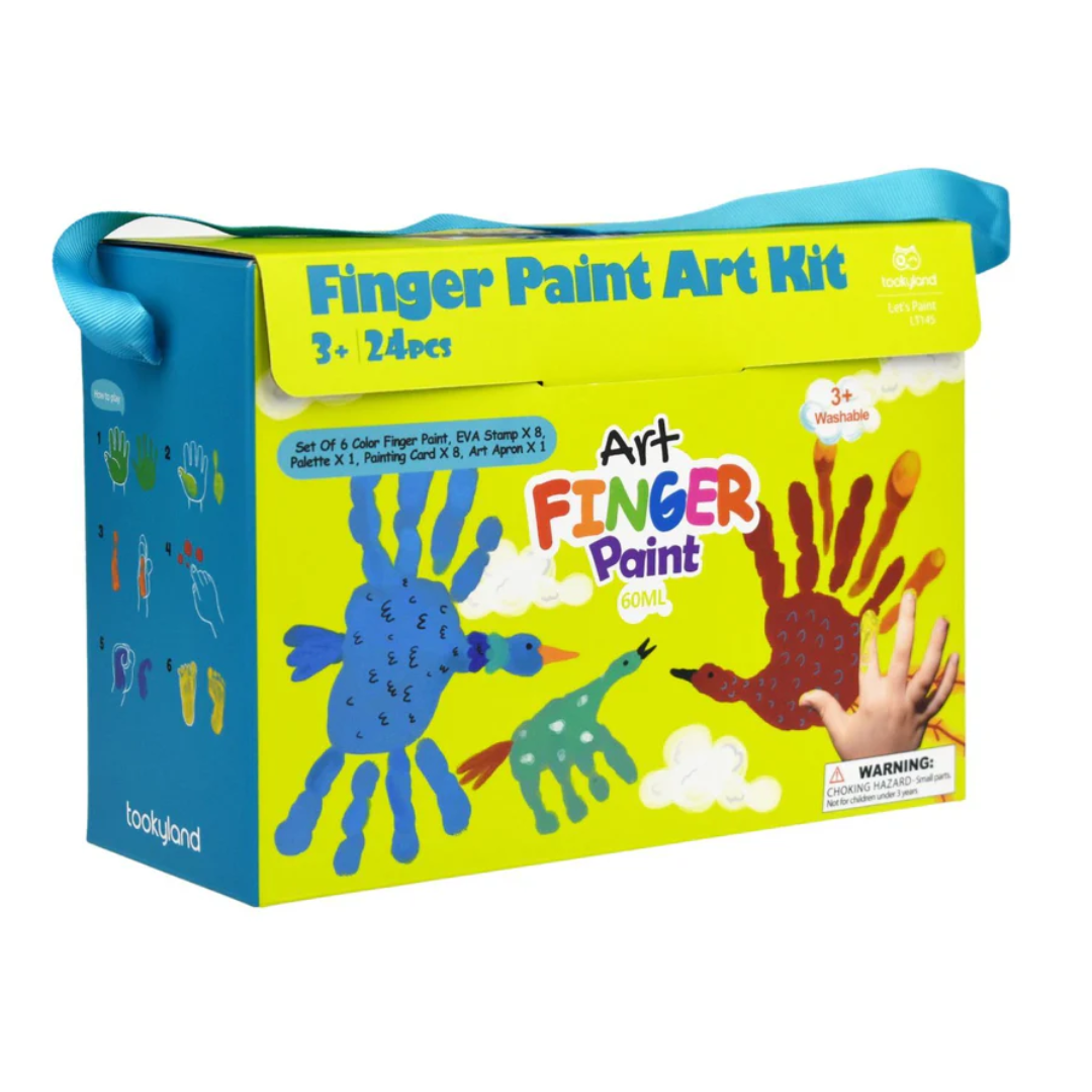 Finger Paint Art Kit 24 pieces