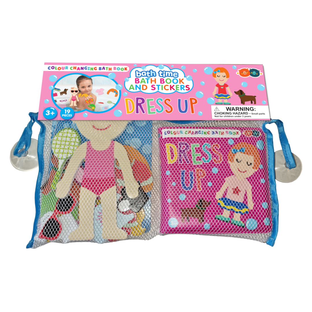 Colour Changing Bath Book and Stickers by Buddy & Barney