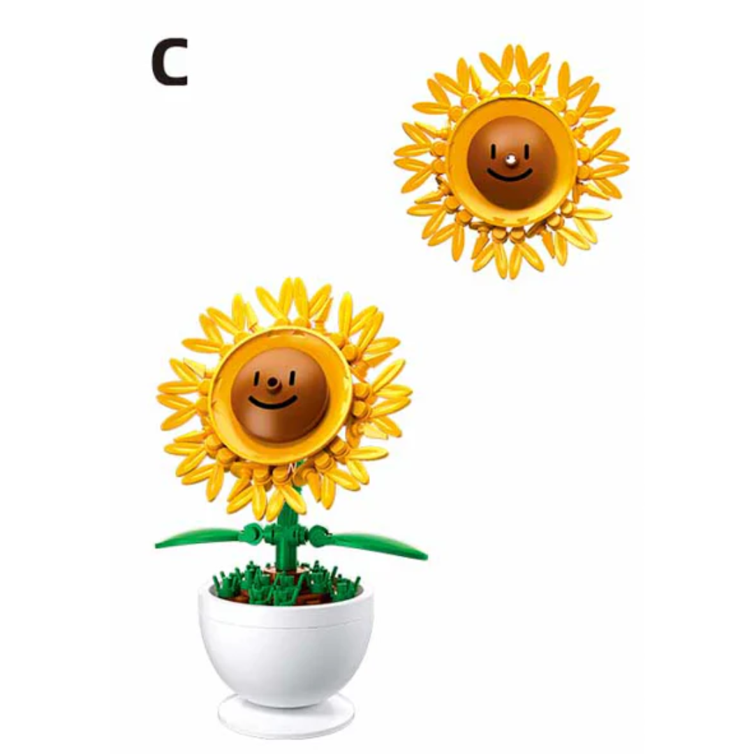 Sluban Bricks - Potted Plants And Flowers Pleyerid Series