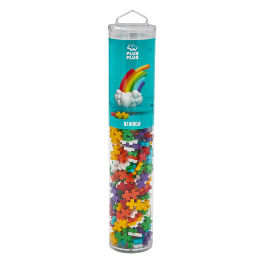 Plus-Plus 240 pc Tube - Rainbow Mix
