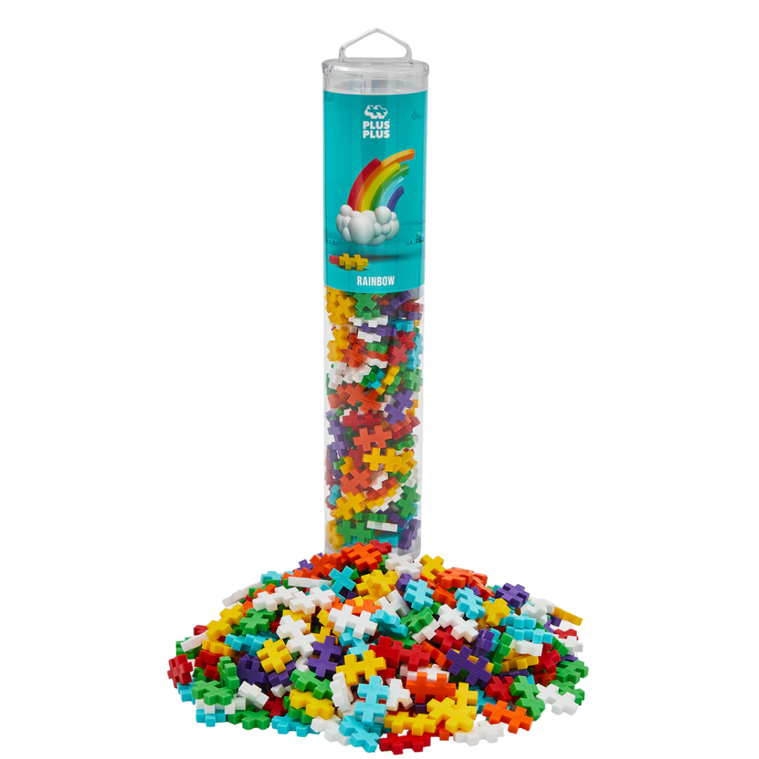 Plus-Plus 240 pc Tube - Rainbow Mix