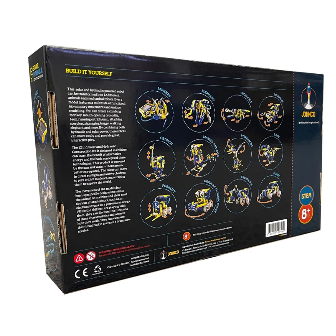 Johnco | 12 in 1 Solar and Hydraulic Construction Kit