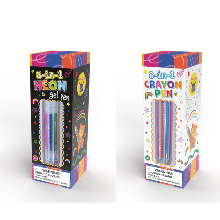 8 in 1 Colouring Pens