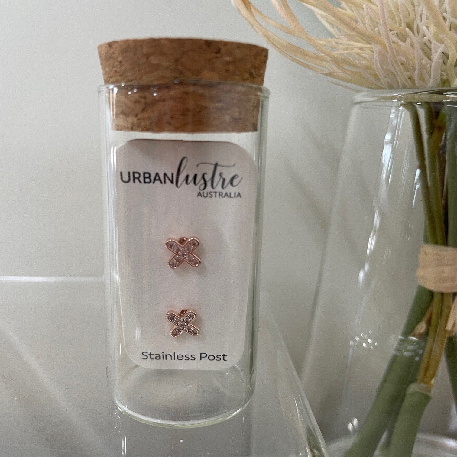 Urban Lustre Single Stud Earrings