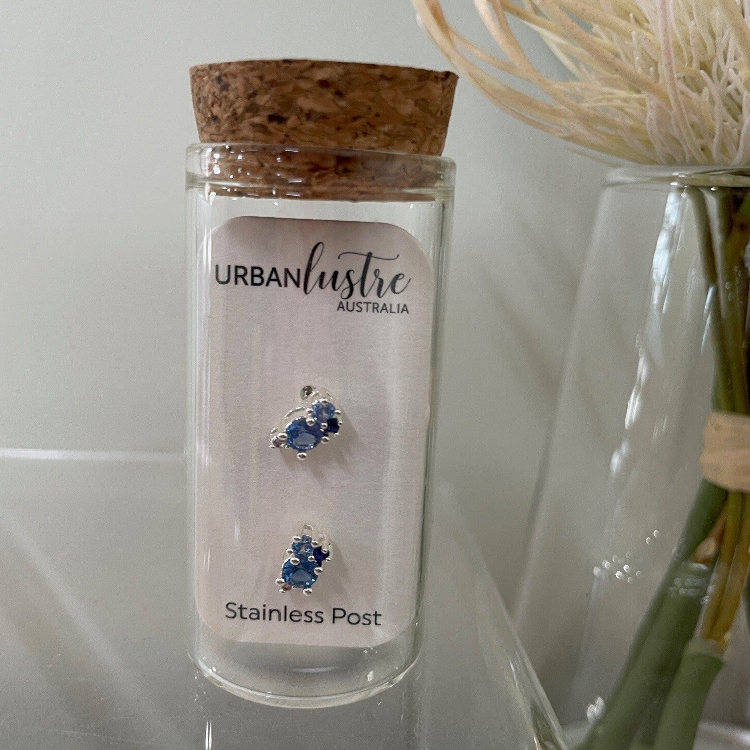 Urban Lustre Single Stud Earrings
