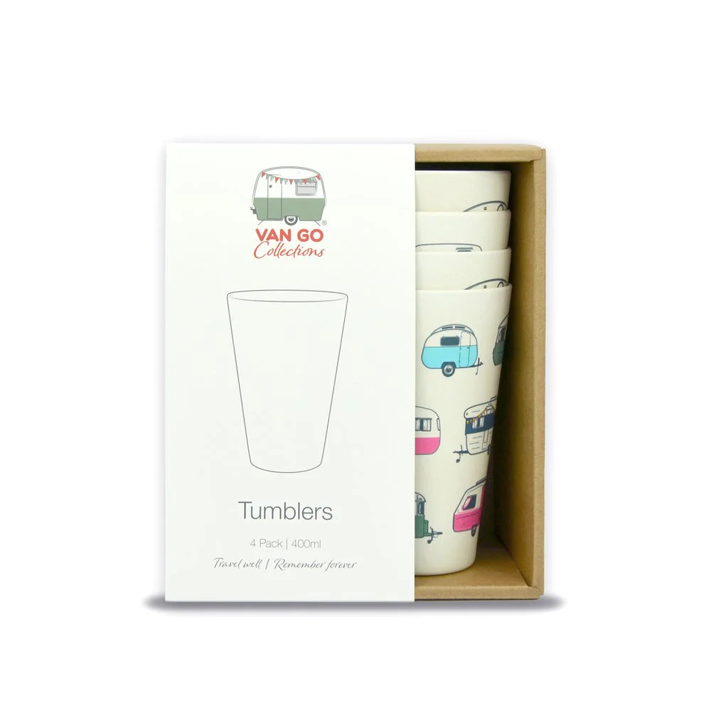 Van Go Collections | Bamboo Tumbler 4 pack