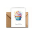 Watercolour Birthday Card with Envelope