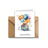 Watercolour Birthday Card with Envelope