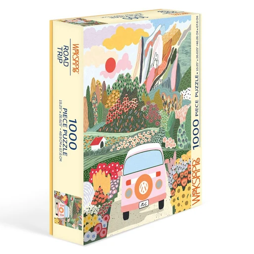 Werkshoppe Road Trip Puzzle in box