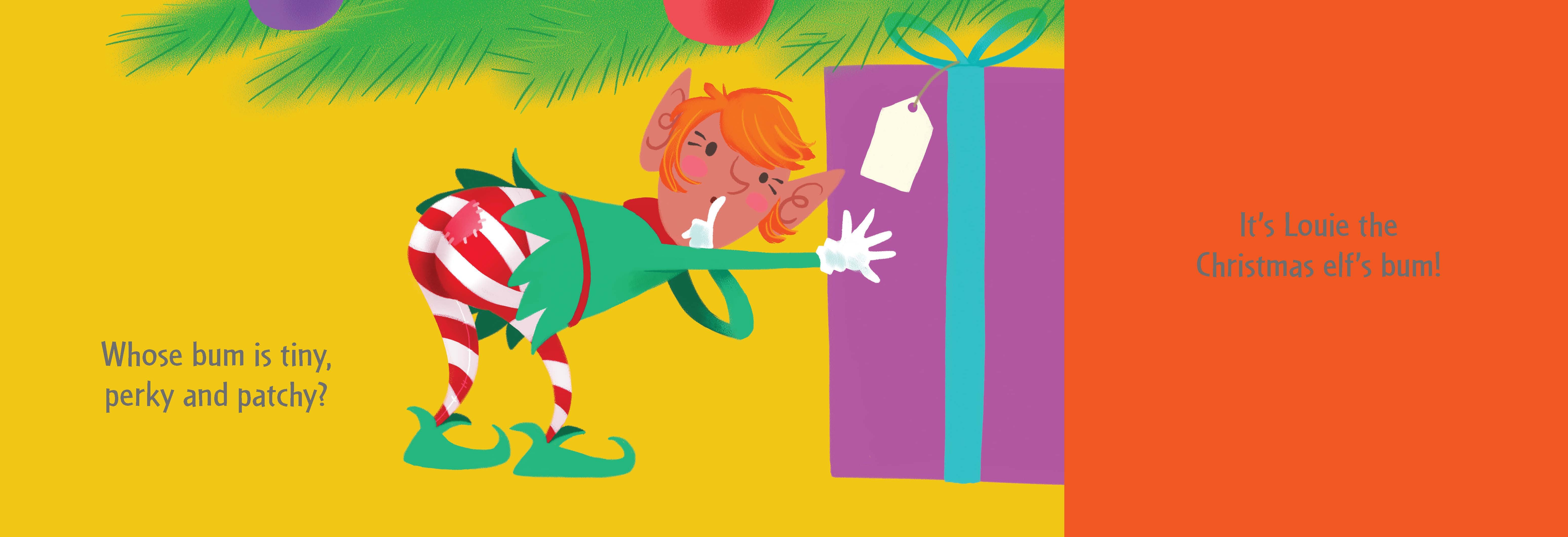 Whose Bum? At Christmas book